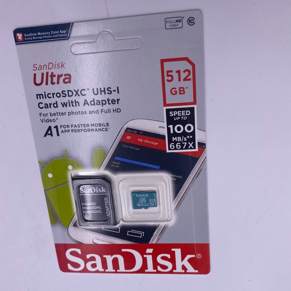 Sandisk 512gb Micro SD card
